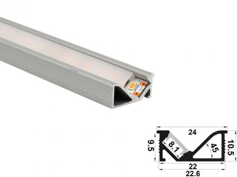 aluminium led profile ld 2411