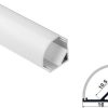 Aluminum led profile corner mount