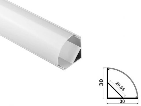 Aluminum led profile corner