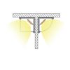 Aluminum led profile Installation diagram