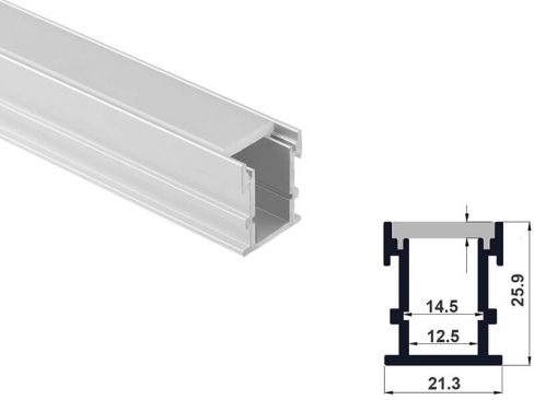 Aluminum led profile for floor