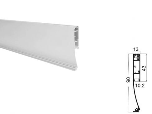 Aluminum led profile for wall