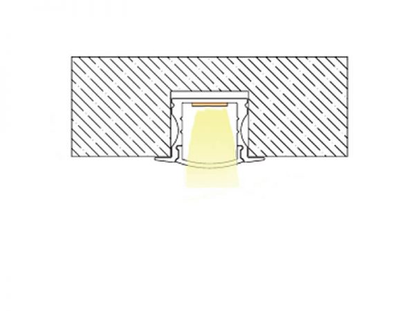 Aluminum led profile Installation diagram