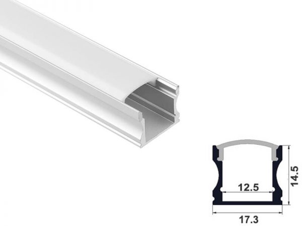 Aluminum led profile surface mount