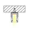 Aluminum led profile Installation diagram