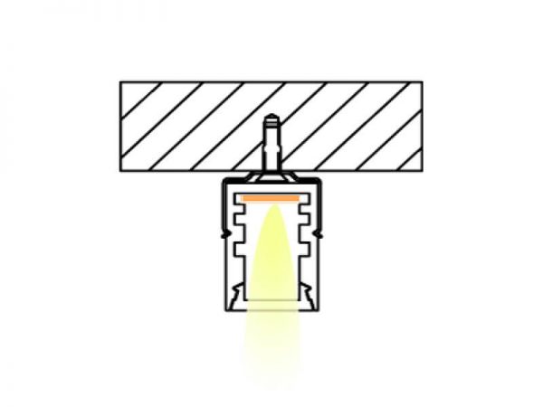 Aluminum led profile Installation diagram