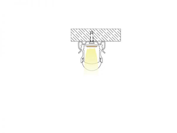 Aluminum led profile Installation diagram