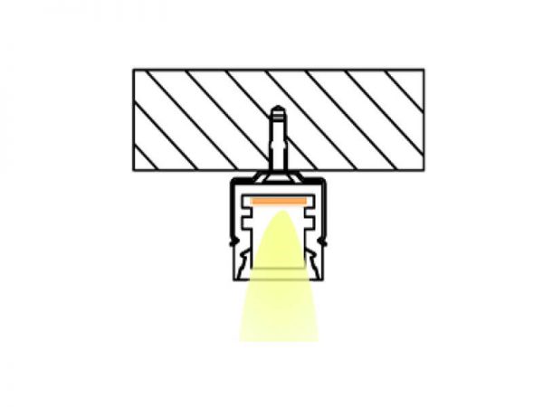 Aluminum led profile Installation diagram