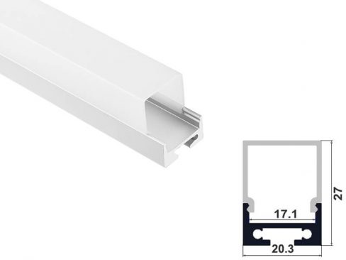 Aluminum led profile hanging