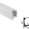 Aluminum led profile surface mount