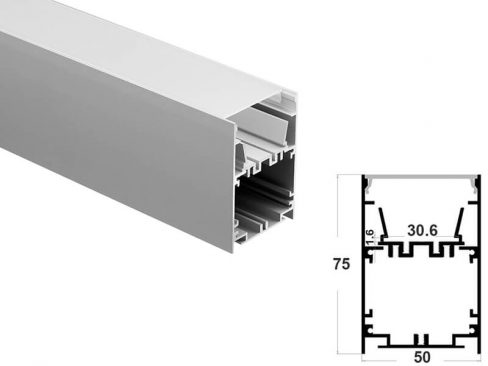 Aluminum led profile hanging mount