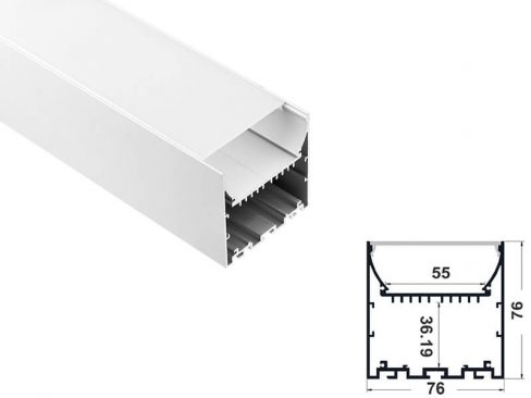 Aluminum led profile hanging mount