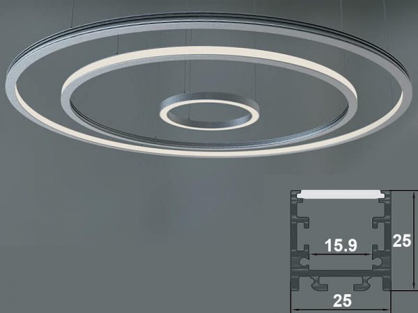 LED ring profile