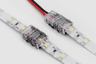 8mm White Led Strip Lights Connecto