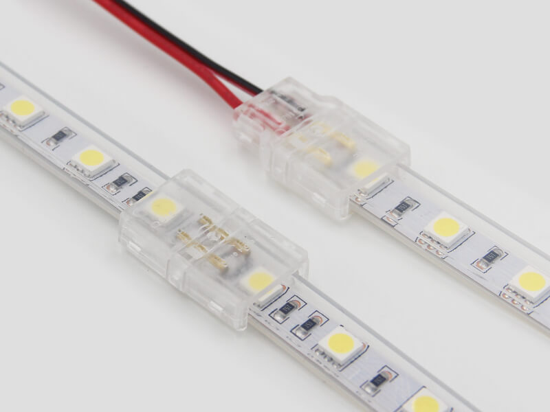 Frons US dollar dagboek IP65 Silicone Sleeve LED Strip Connector - Myledy