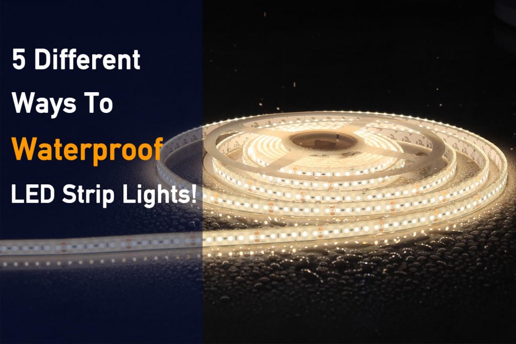 How to Choose Waterproof LED Light Strips for Pool, Bathroom, etc.