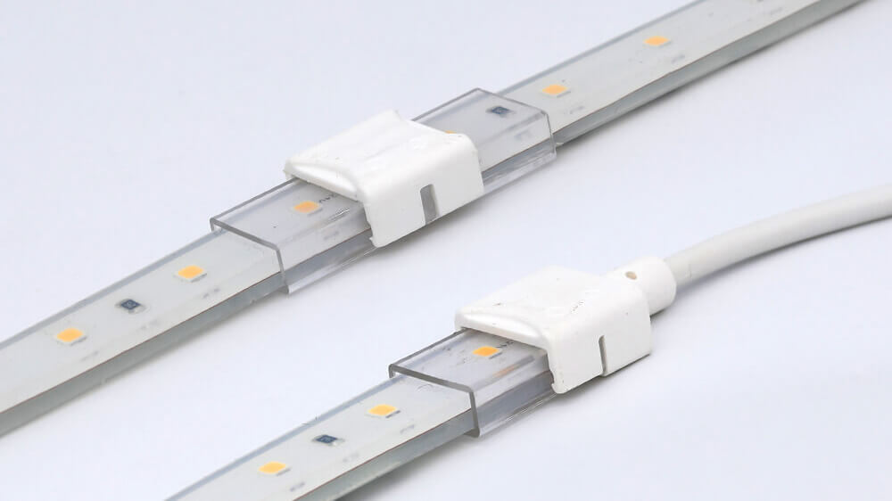 Silicone Solid LED Strip Connector - Myledy