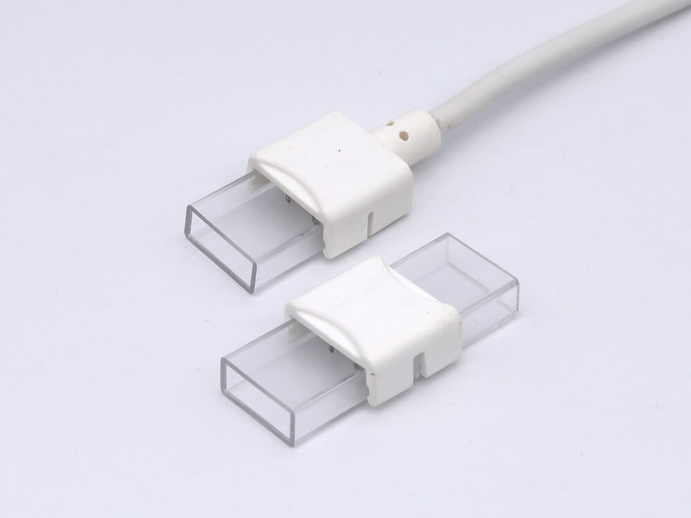 IP68 Silicone Solid Tube LED Strip Connector - Myledy