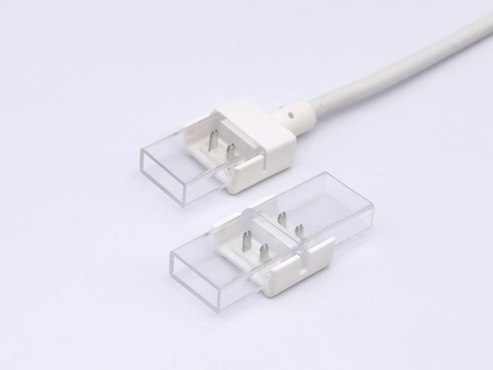 slachtoffers Draad droog IP68 Silicone Solid Tube LED Strip Connector - Myledy