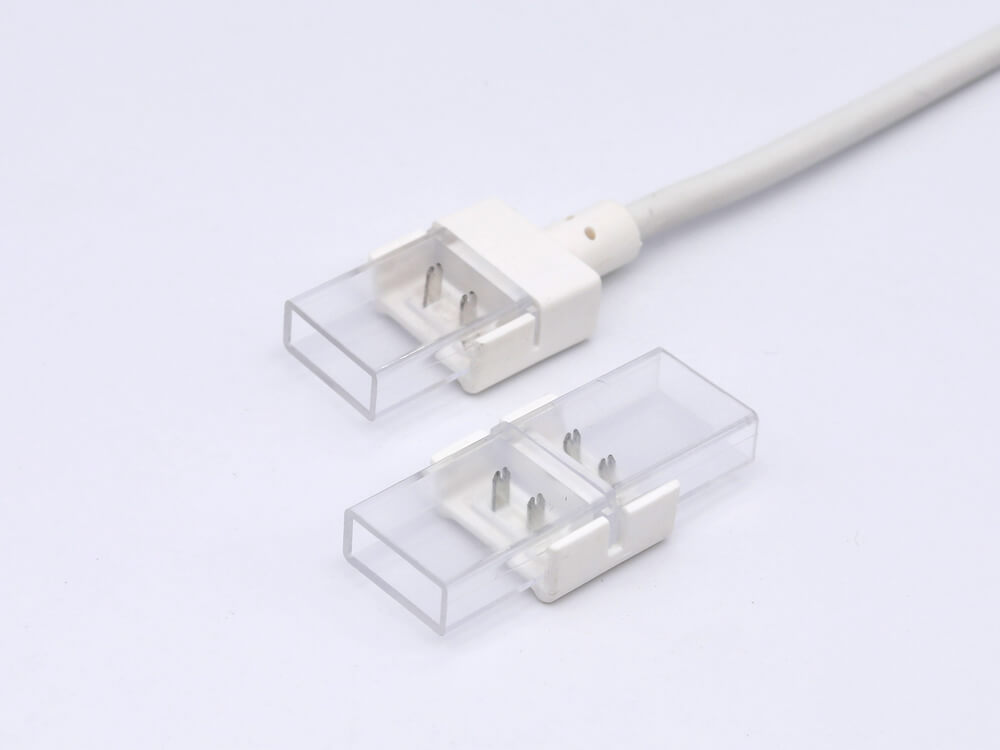 IP68 Silicone Solid Tube LED Strip Connector - Myledy