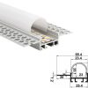 aluminium led profile ld 6528