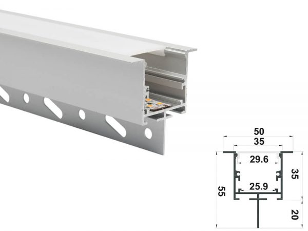 aluminium led profile 5055