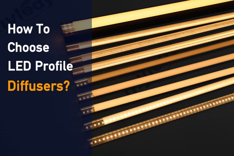 the definitive guide for how to choose led profile diffuser