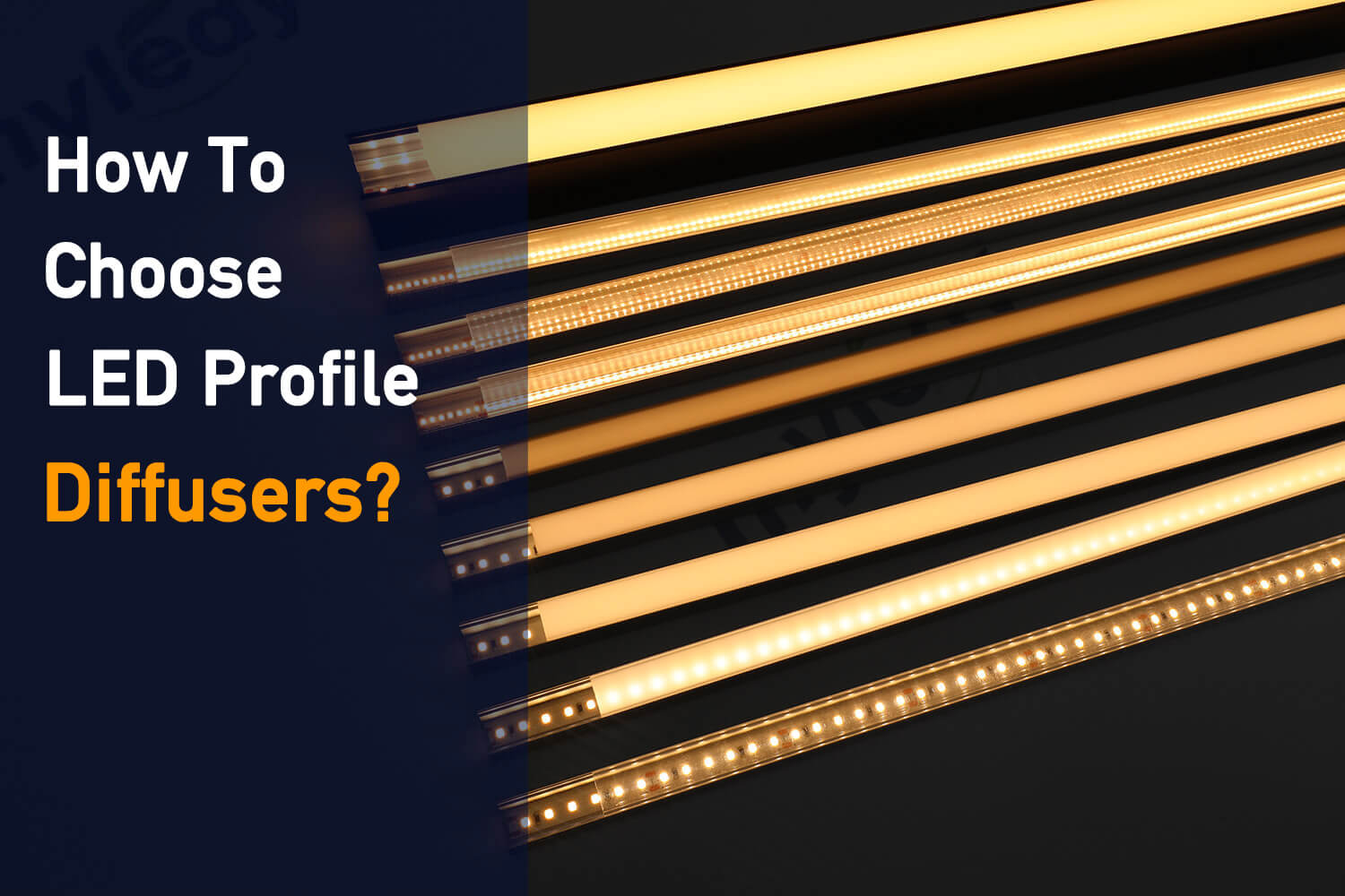 How To choose LED Profile Diffuser? - Myledy