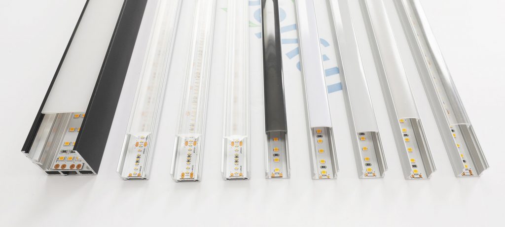 compare with different led profile diffuser 1
