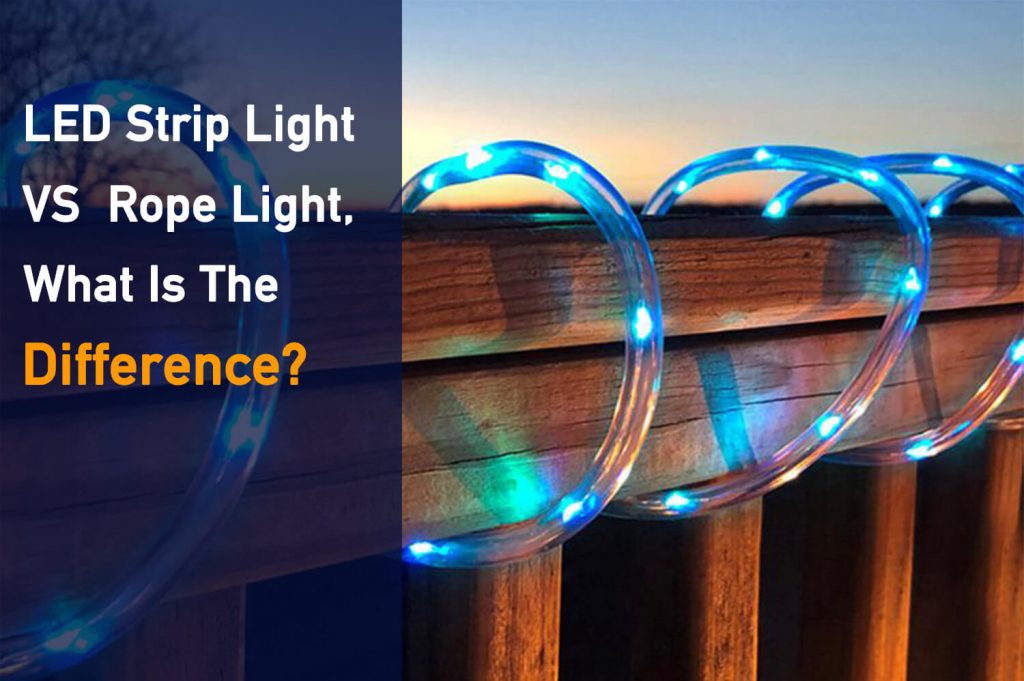 LED Strip Lights vs Rope Lights, What's the Difference? - Myledy