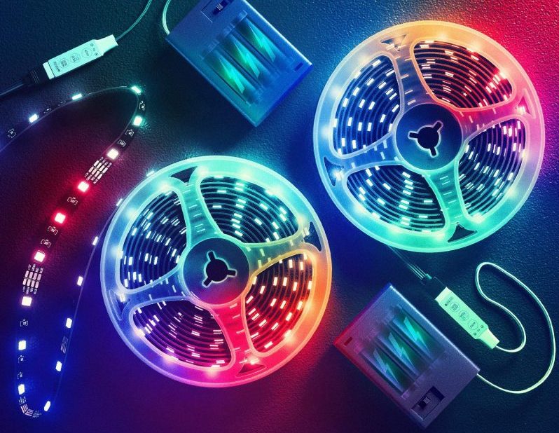 Best battery operated shop led strip lights