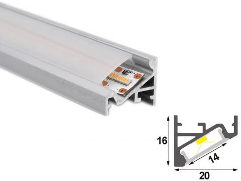 aluminium led profile ld 1620 a