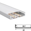 aluminium led profile ld 4309 a