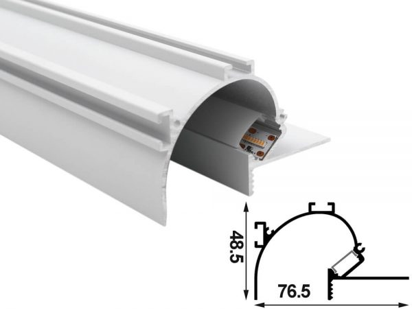 aluminium led profile ld 7651 a