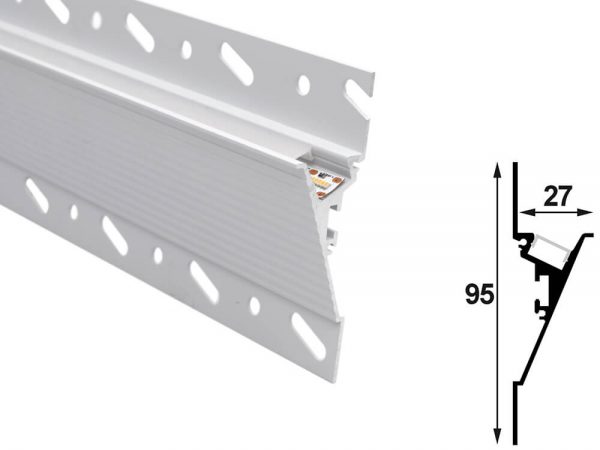 aluminium led profile ld 9527 a