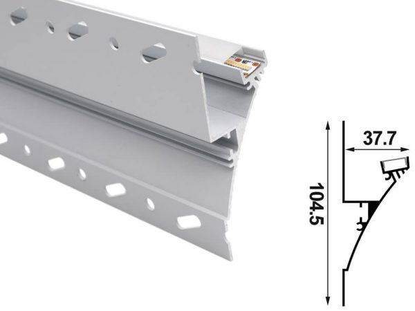 aluminium led profile xk 108 a