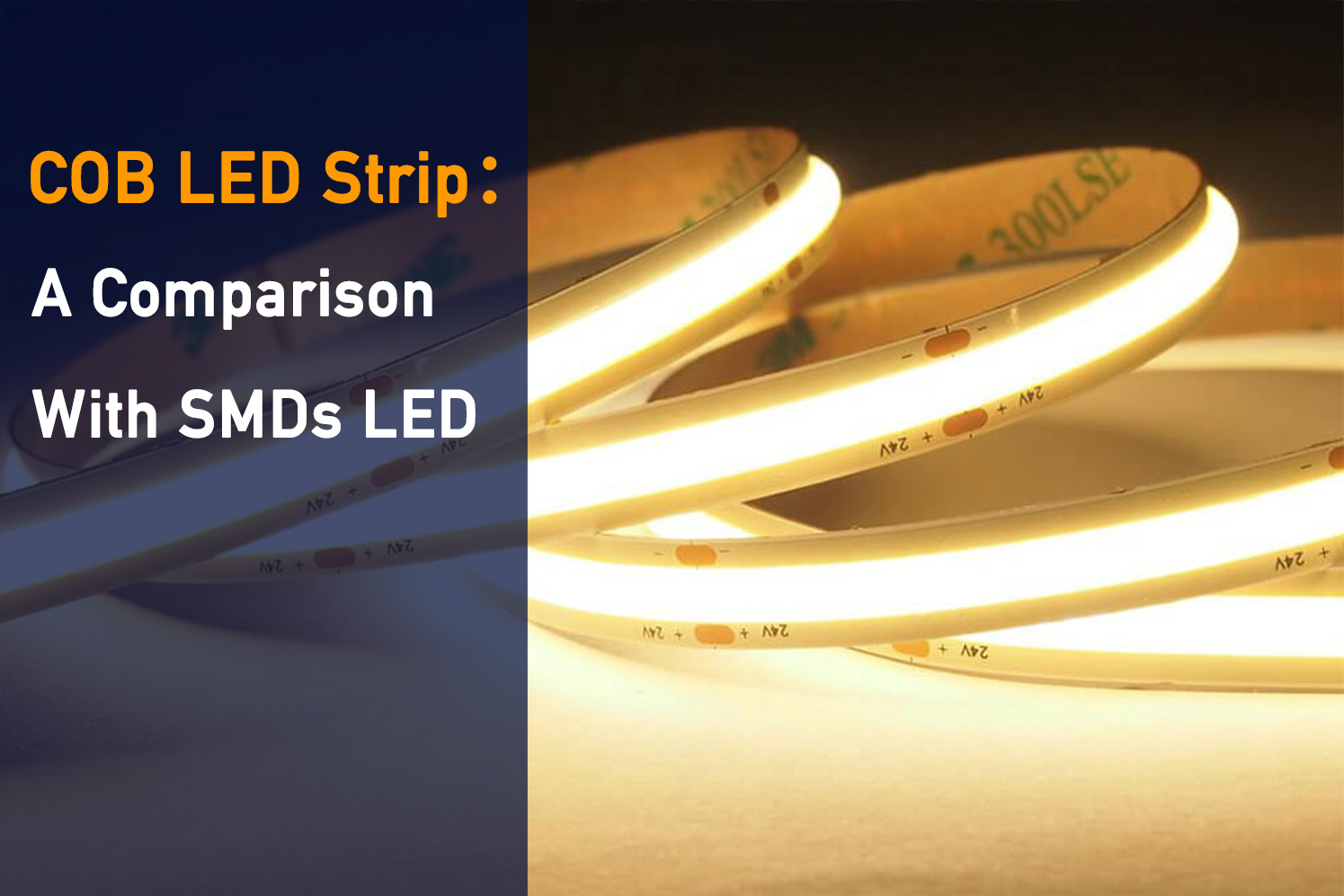 cob led strip lights a comparison with smds led